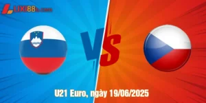 Nhận định U21 Slovenia vs U21 Cộng hòa Séc ngày 19/06/2025