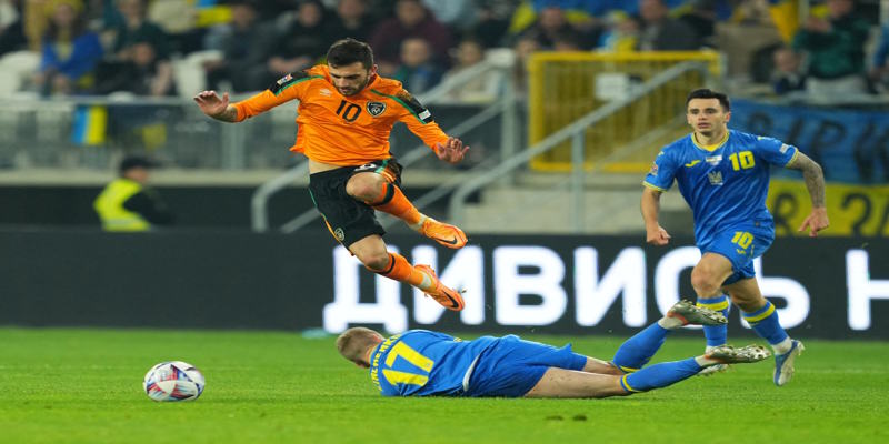 Ireland vs Ukraine - nhìn lại thành tích ra sân vừa qua
